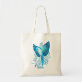 Blue Quaker Parrot Tote Bag (Voorkant)