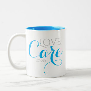 Blue Quarantine Love and Care Mok