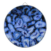 Blue Quartz Agate Geodes Dartbord (Voorkant)