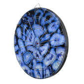 Blue Quartz Agate Geodes Dartbord (Voorkant Rechts)