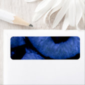 Blue Quartz Agate Geodes Etiket (Insitu)