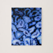 Blue Quartz Agate Geodes Legpuzzel (Verticaal)