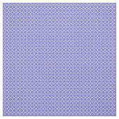 Blue Quatrefoil Geometric Pattern Stof (Swatch)