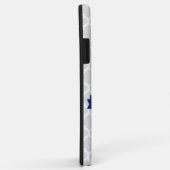 Blue Quatrefoil op maat gemaakt Case-Mate iPhone Case (Achterkant/rechts)