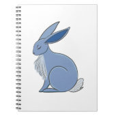 Blue Rabbit Notitieboek (Voorkant)