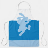 Blue Rabbit Schort (Voorkant)