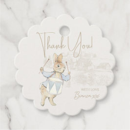 Blue Rabbit Some Bunny Baby Shower Bedankjes Labels