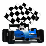 Blue Race-auto met gecheckte vlag Staand Fotobeeldje<br><div class="desc">Vroom, Vroom. Jazz in je kamer. Blauwe raderauto met een winnende gerasterde vlag! ~ Bedankt dat je langs bent gekomen. Gravityx9 Design bieden een grote verscheidenheid aan design en afbeeldingen. Neem contact met mij op voor informatie over nieuwe producten. ... ... Als u meer sportproducten zoekt, klik - SPORTS4You -...</div>