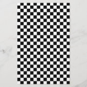 Blue Race Baby shower Bingo Game (Achterkant)