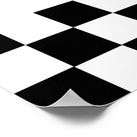 Blue Race Car Baby shower Welcome Sign Poster (Hoek)