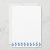 Blue Racing Sailboats Custom Invitation Kaart (Voorkant)