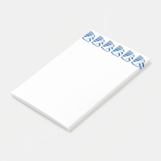 Blue Racing Zeilboten Sticky Notes (Schuin)