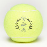 Blue Racket Het is een Boy Tennis Baby Gift Tennisballen<br><div class="desc">Blue Rackets Het is een Jongen Tennis Gift. Nieuwe baby. Onthullen. Zwangerschap</div>