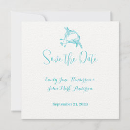 Blue Radiance Hummingbird Kiss Love Bird Weddensch Kaart