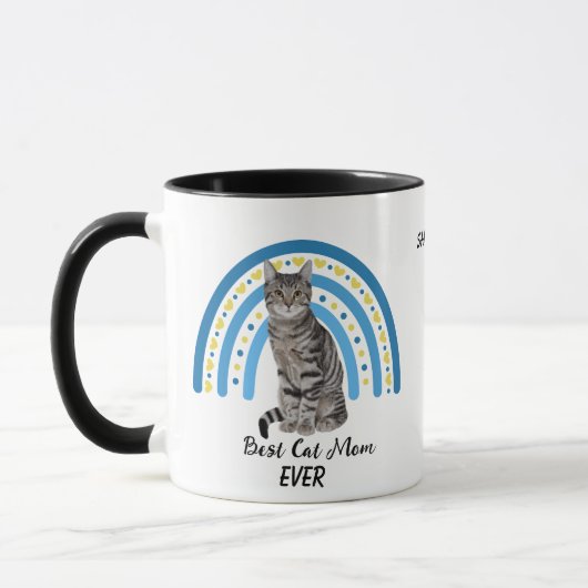 Blue Rainbow Best Gray Tabby Cat Mam Mok (Links)