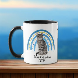 Blue Rainbow Best Gray Tabby Cat Mam Mok