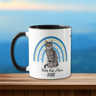 Blue Rainbow Best Gray Tabby Cat Mam Mok
