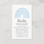 Blue Rainbow boeken voor baby Enclosure Kaart (Voorkant)
