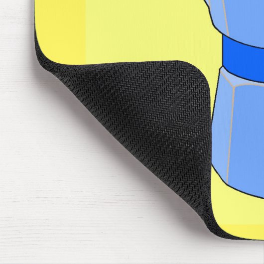 Blue Rainbow Espresso Muismat (Hoek)