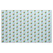 BLUE RAINBOW GEPERSONALISEERDE DANSERSSTOF STOF (Yard (91,4 cm))