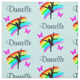 BLUE RAINBOW GEPERSONALISEERDE DANSERSSTOF STOF