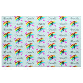 BLUE RAINBOW GEPERSONALISEERDE DANSERSSTOF STOF (Fat Quarter)