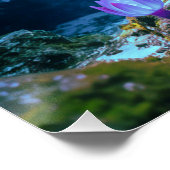 Blue Ram Cichlids Fantasy Surreal Aquarium Vis Perfect Poster (Hoek)