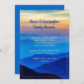 Blue Range Mountains Family Reunion Kaart (Voorkant / Achterkant)