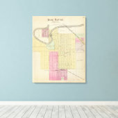 Blue Rapids, Marshall County, Kansas Canvas Afdruk (Insitu (Houten vloer))