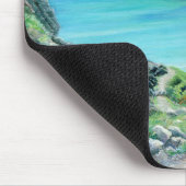 Blue Rapture bij Kynance Cove Muismat (Hoek)