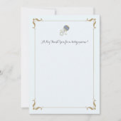 Blue Rattle Bedankt voor je notiecard Notitiekaartje (Voorkant)