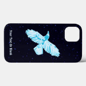 Blue Raven op sterren Case-Mate iPhone Case (Achterkant (horizontaal))