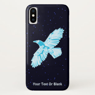 Blue Raven op sterren Case-Mate iPhone Case
