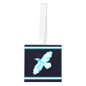 Blue Raven op sterren Decoratie (Voorkant)