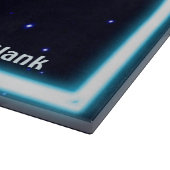 Blue Raven op sterren Snijplank (Hoek)