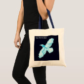 Blue Raven op sterren Tote Bag (Voorkant (product))