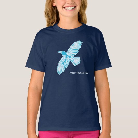 Blue Raven T-shirt (Voorkant)