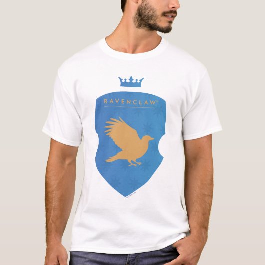 Blue RAVENCLAW™ Crowned Crest T-shirt (Voorkant)