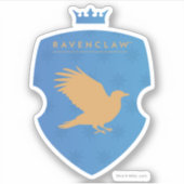 Blue RAVENCLAW™ Crowning Crest Sticker (Voorkant)