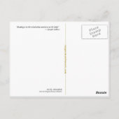 Blue Reader-Briefkaart Briefkaart (Achterkant)