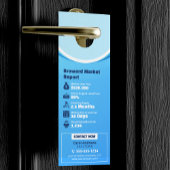 Blue Real Estate Market Report makelaar & makelaar Deurhanger