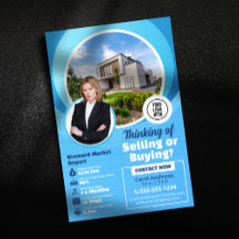 Blue Real Estate Market Report makelaar & makelaar