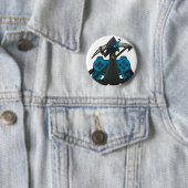 Blue Reaper-badge Ronde Button 5,7 Cm (In situ)