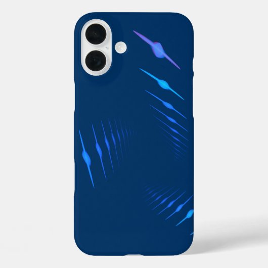 Blue REbel Case-Mate iPhone Case (Achterkant)
