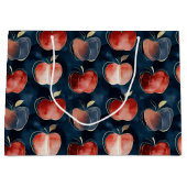 Blue Red Apples  Groot Cadeauzakje (Voorkant)