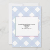 Blue Red Buffalo Pset I Do BBQ Vrijgezellenfeest I Kaart (Achterkant)