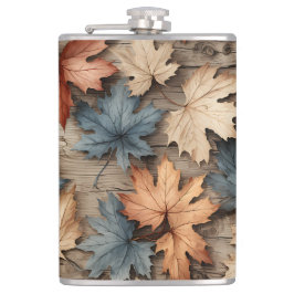 BLUE RED CREAM HERFST HERFSTBLADEREN HEUPFLES