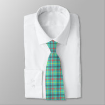Blue Red Green Blauwgroen Tartan Pset Classic Mann