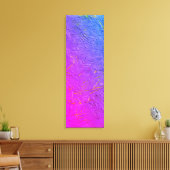 Blue Red Pink Paars Yellow Green Trendy Abstract Canvas Afdruk (Insitu (Woonkamer))