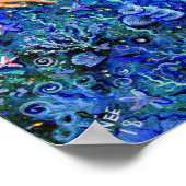 Blue Reef Mermaid poster van Renee Lavoie (Hoek)